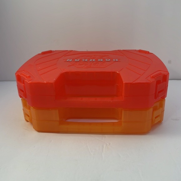 Bakugan Battle Brawlers Carrying Storage Case Set of 2 Empty Stackable - Picture 4 of 9